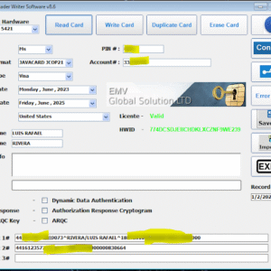 EMV READER WRITER V8.6